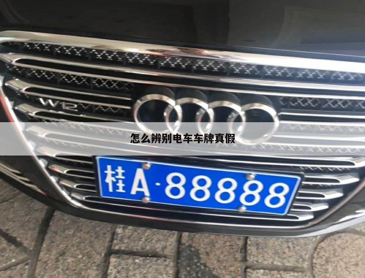 怎么辨别电车车牌真假