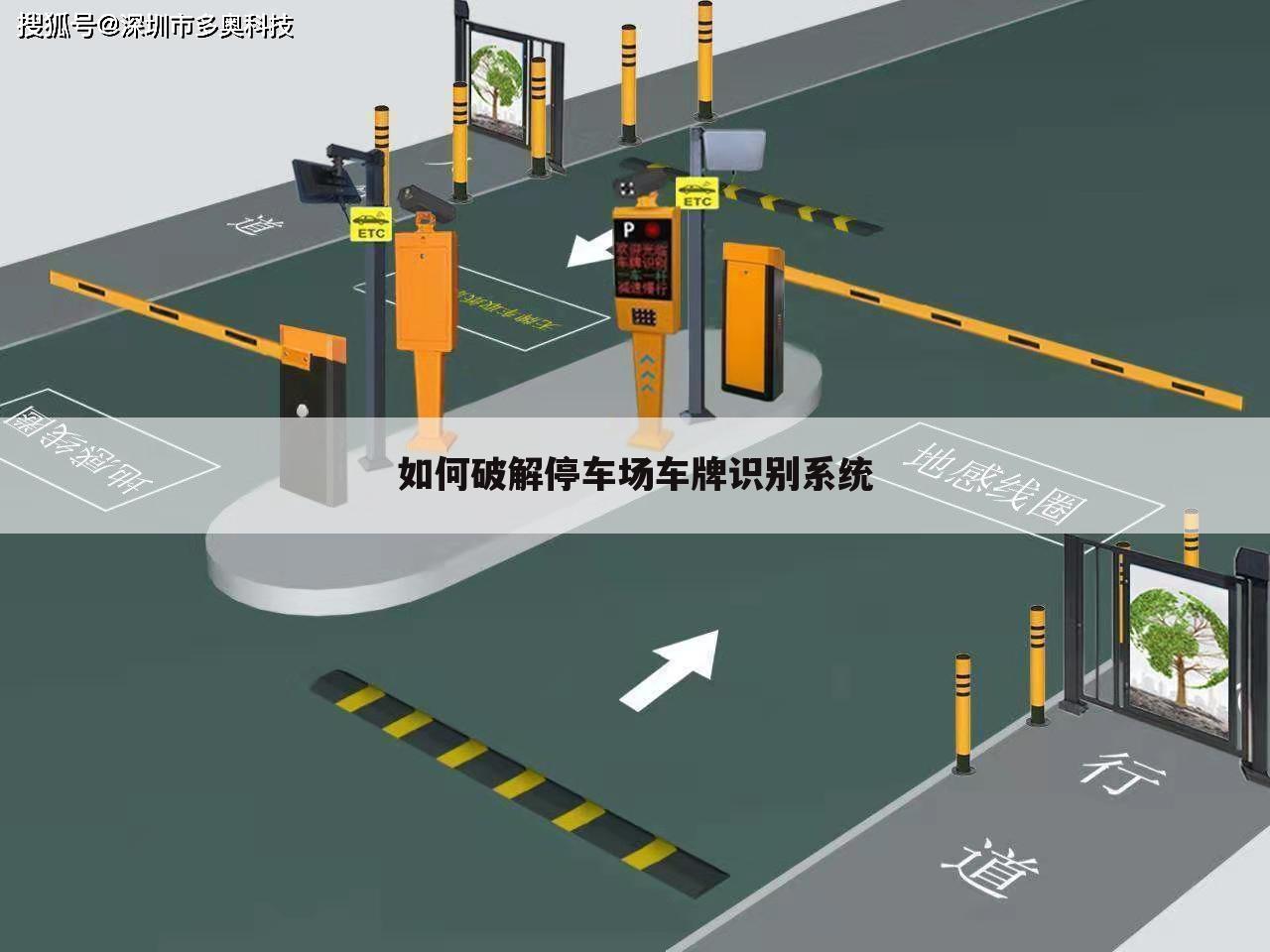 如何破解停车场车牌识别系统