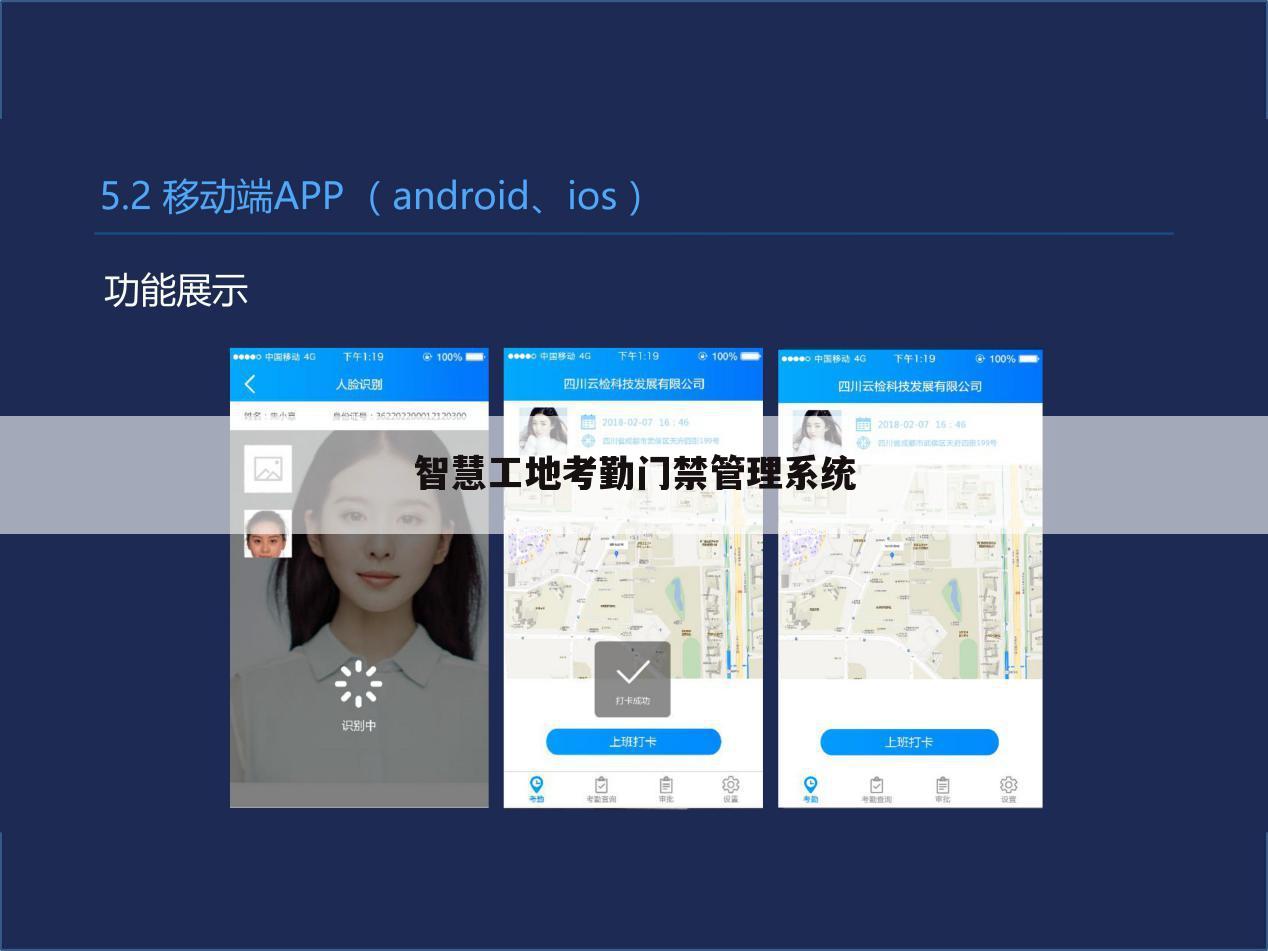 智慧工地考勤门禁管理系统