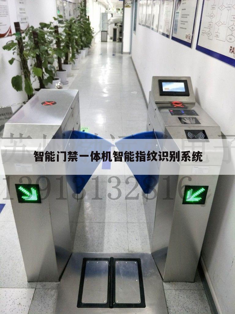 智能门禁一体机智能指纹识别系统
