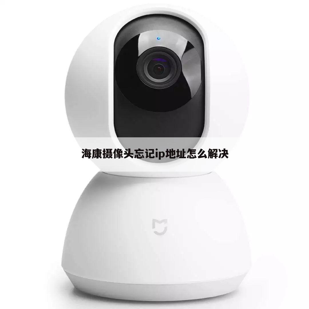 海康摄像头忘记ip地址怎么解决