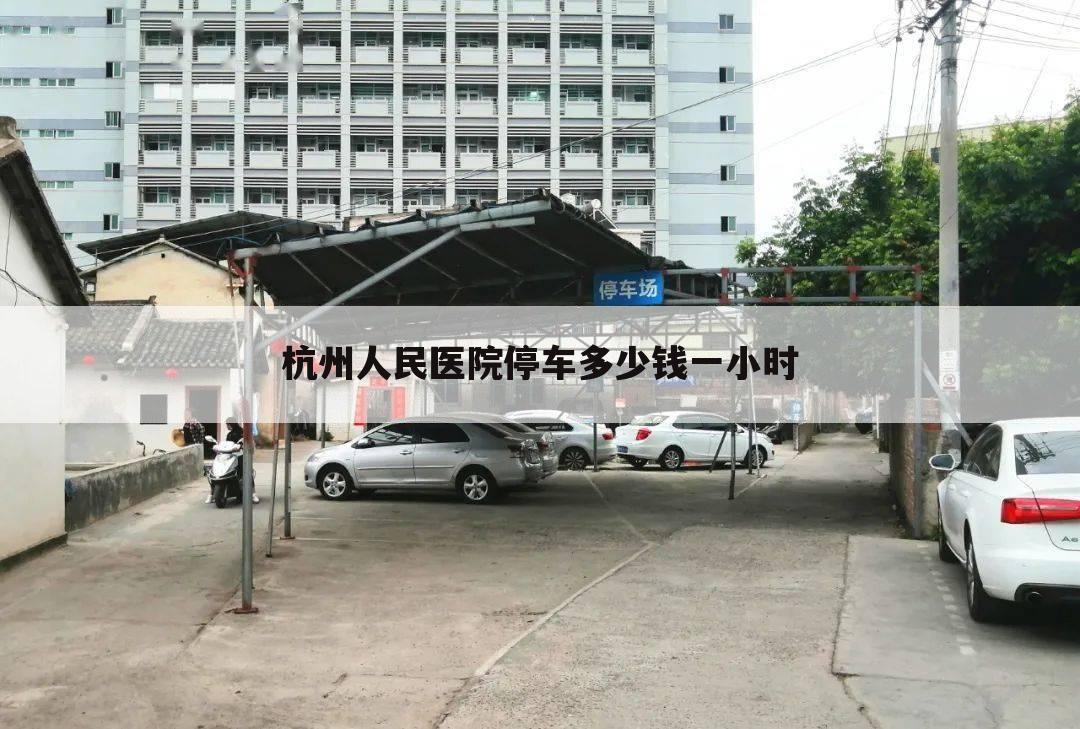 杭州人民医院停车多少钱一小时