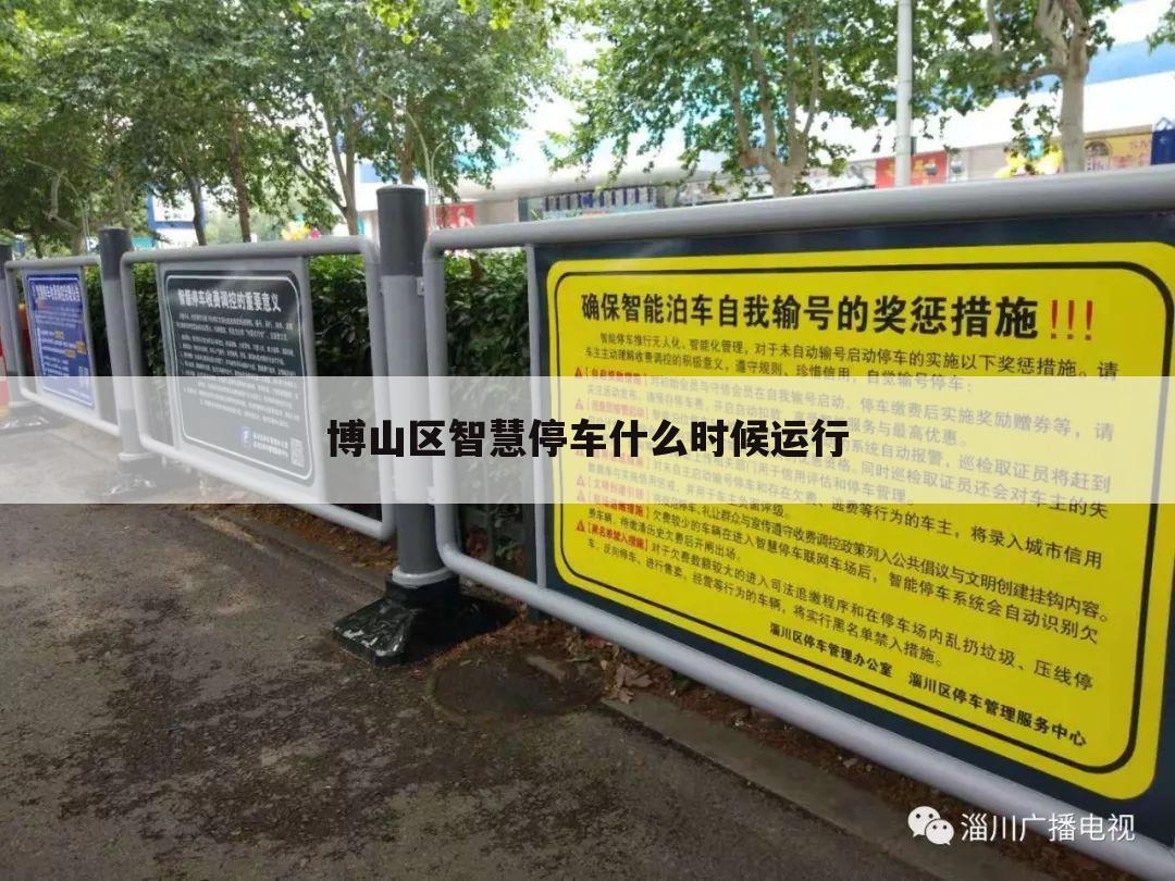 博山区智慧停车什么时候运行