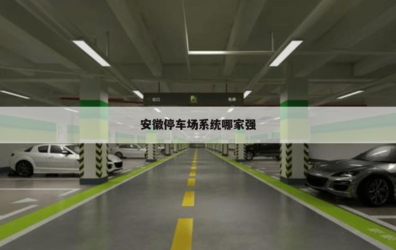 安徽停车场系统哪家强