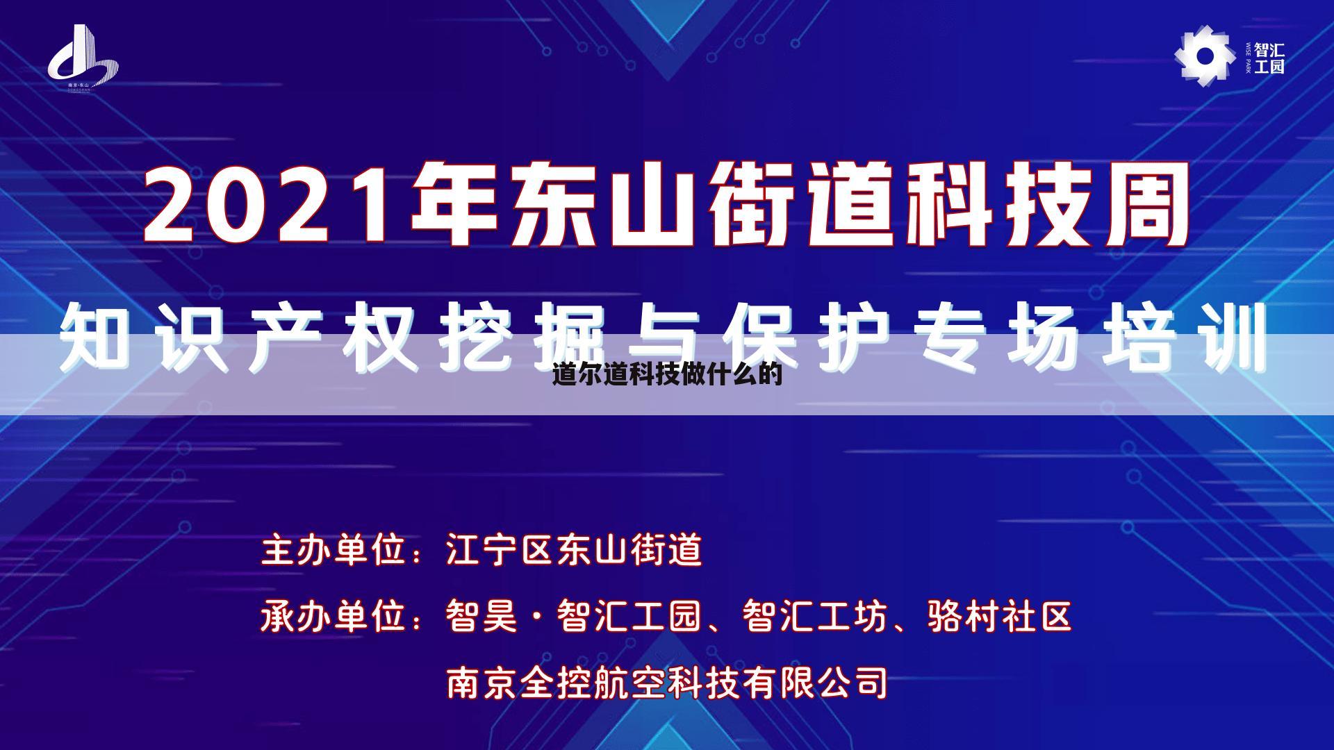 道尔道科技做什么的