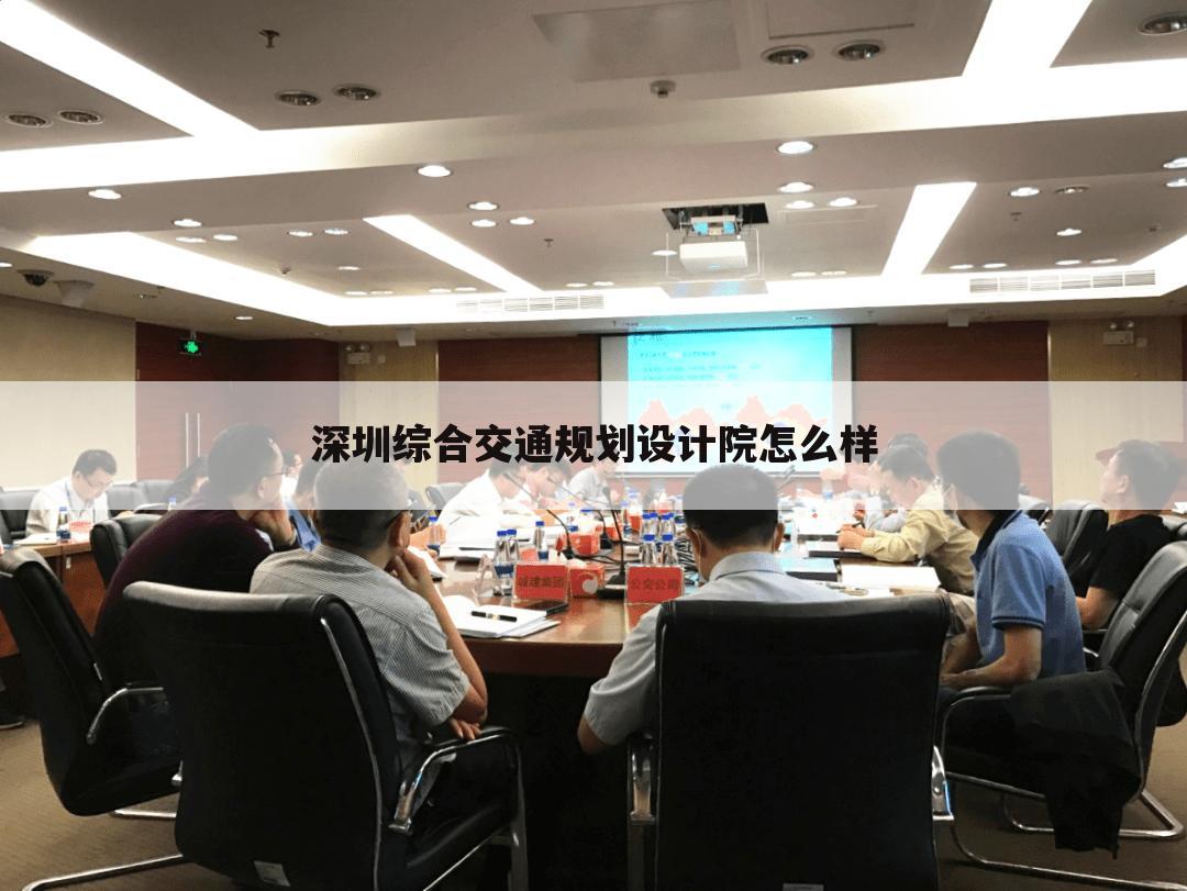 深圳综合交通规划设计院怎么样