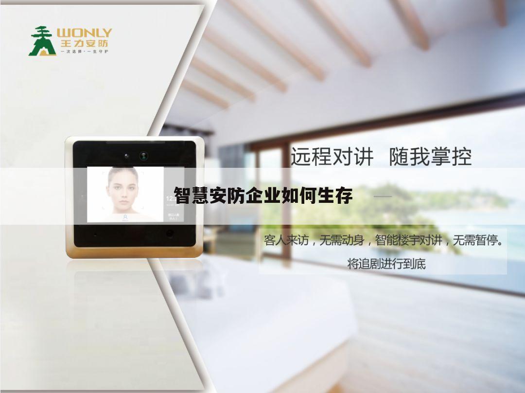 智慧安防企业如何生存