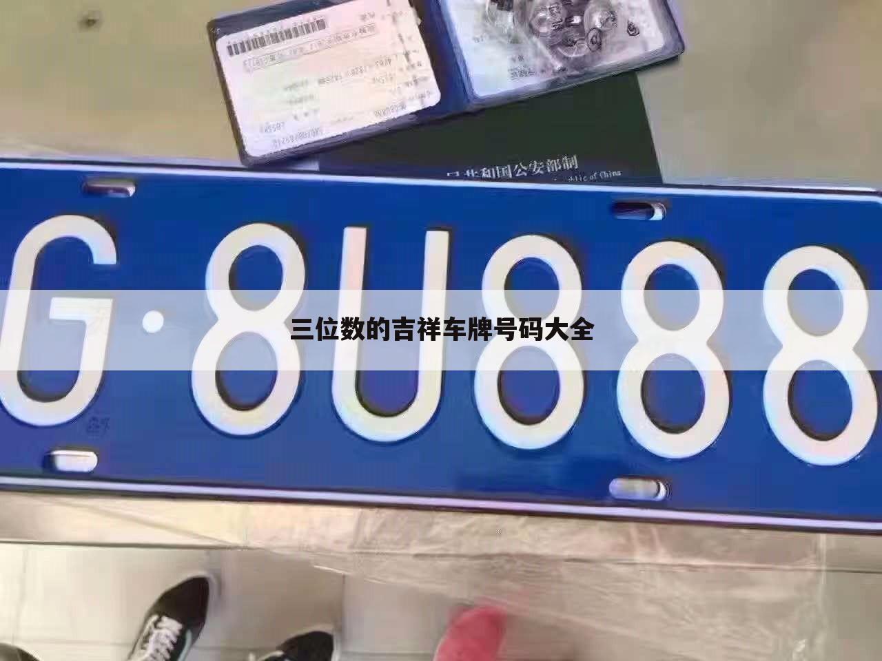 三位数的吉祥车牌号码大全