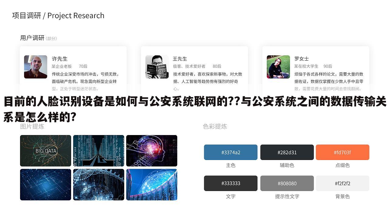 目前的人脸识别设备是如何与公安系统联网的??与公安系统之间的数据传输关系是怎么样的?