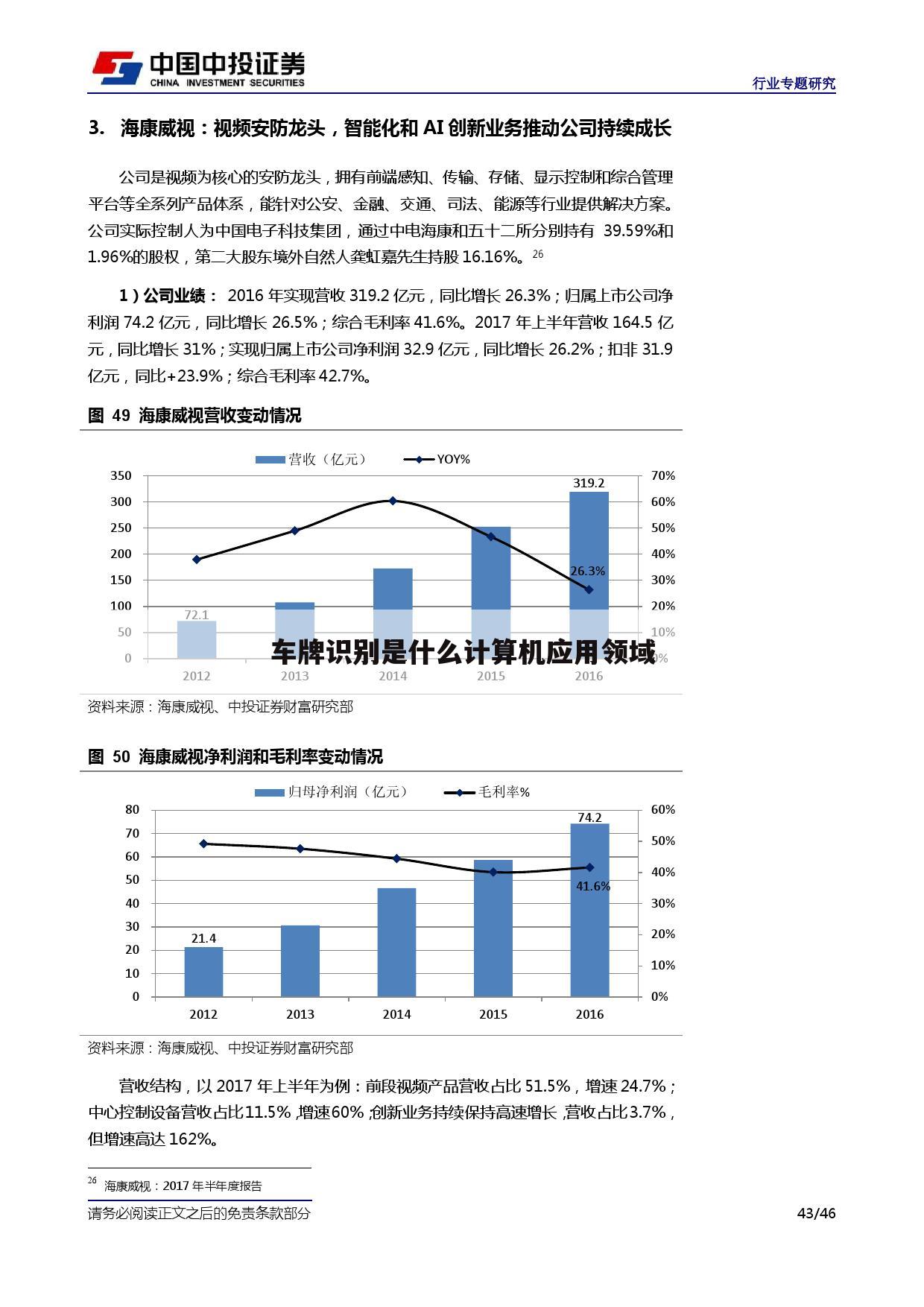 车牌识别是什么计算机应用领域