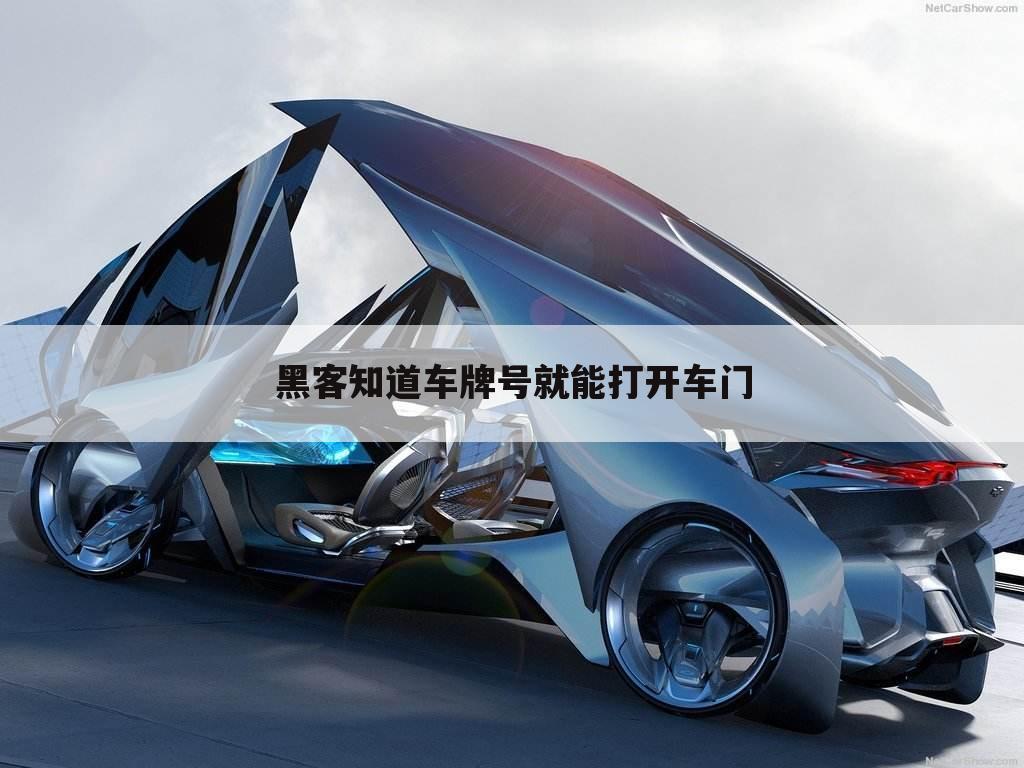 黑客知道车牌号就能打开车门
