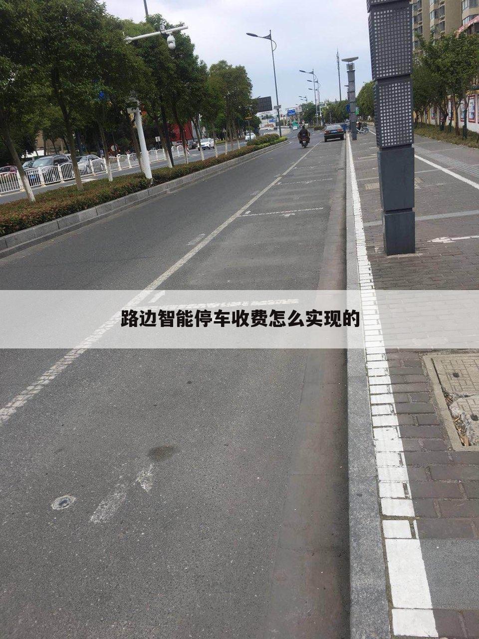 路边智能停车收费怎么实现的