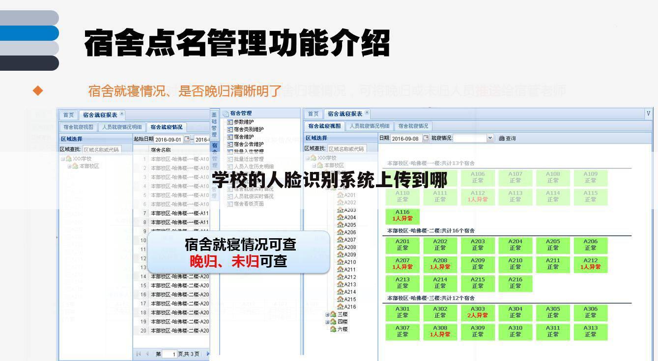 学校的人脸识别系统上传到哪
