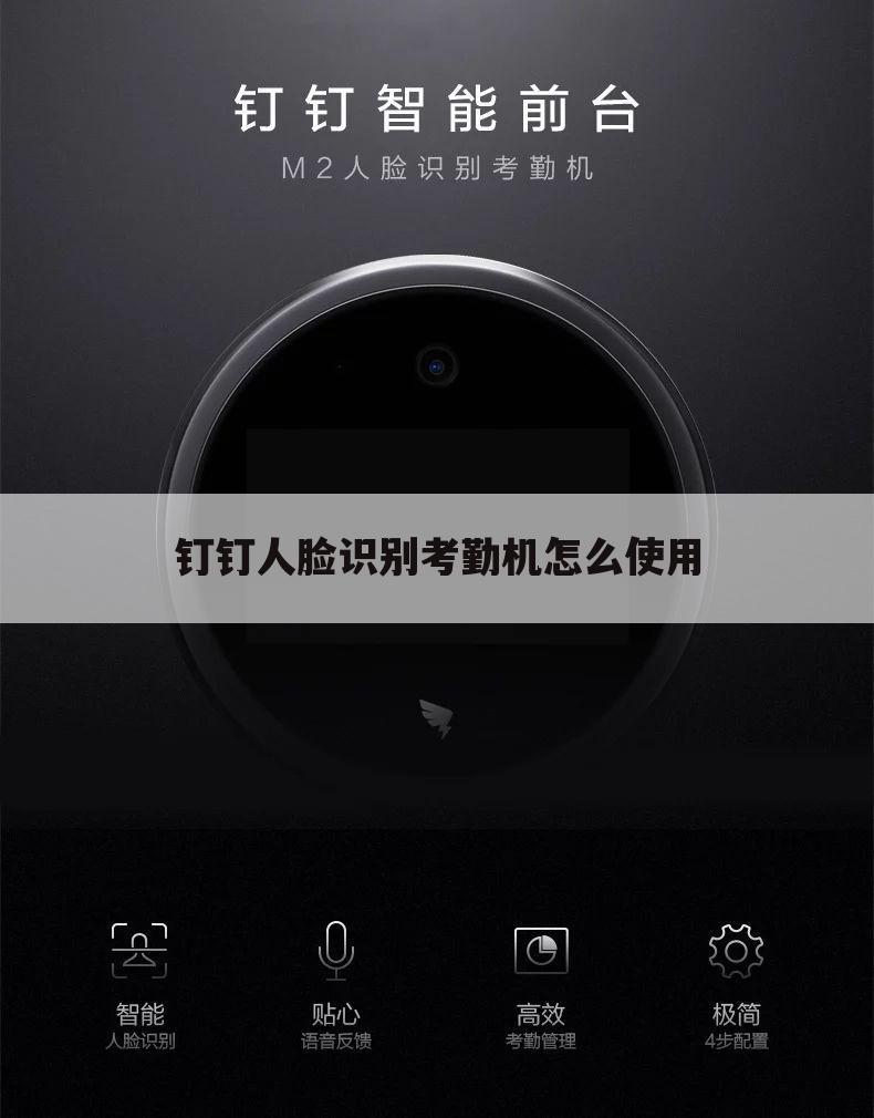钉钉人脸识别考勤机怎么使用