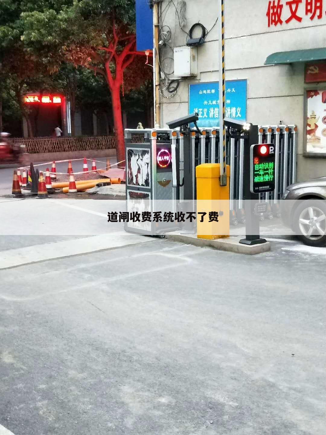 道闸收费系统收不了费