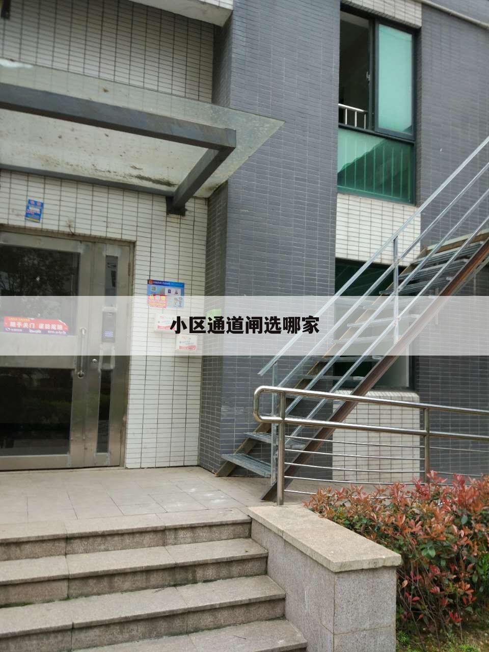 小区通道闸选哪家