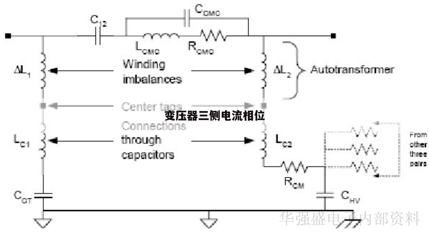 变压器三侧电流相位