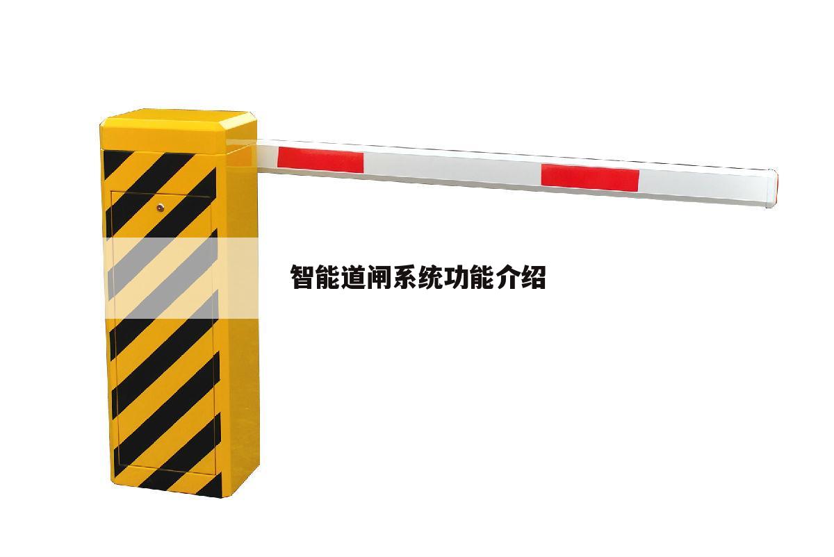 智能道闸系统功能介绍