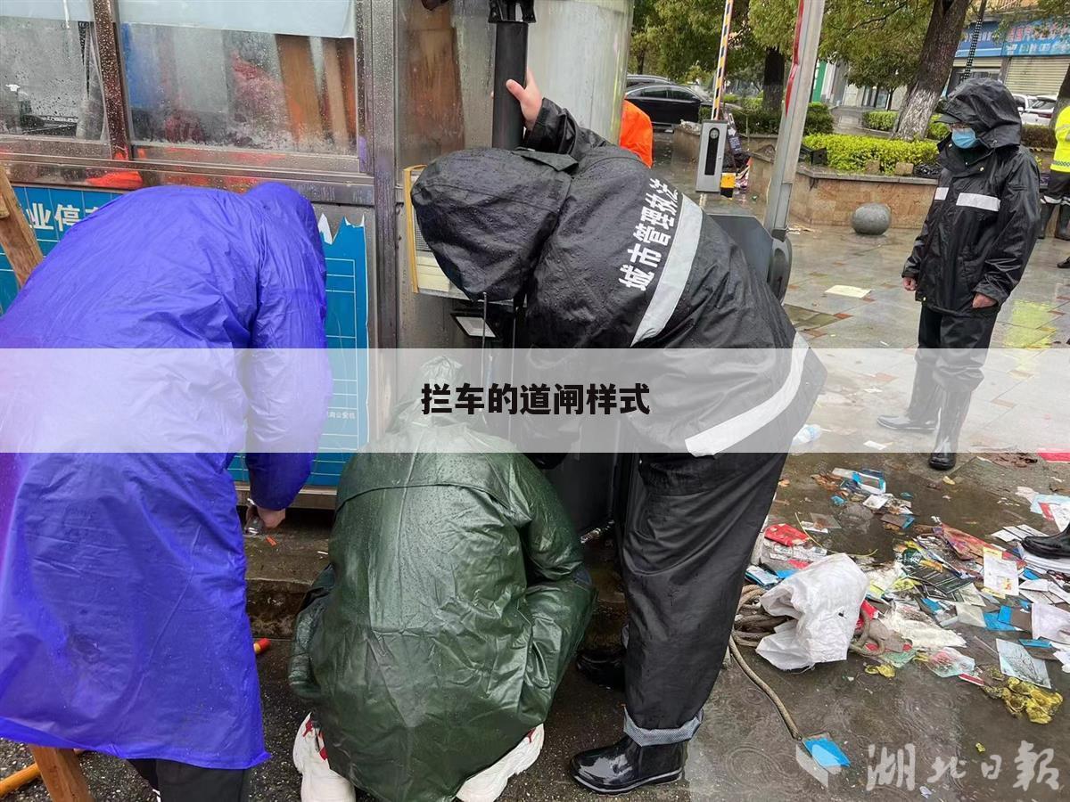 拦车的道闸样式