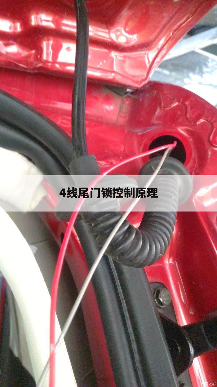 4线尾门锁控制原理