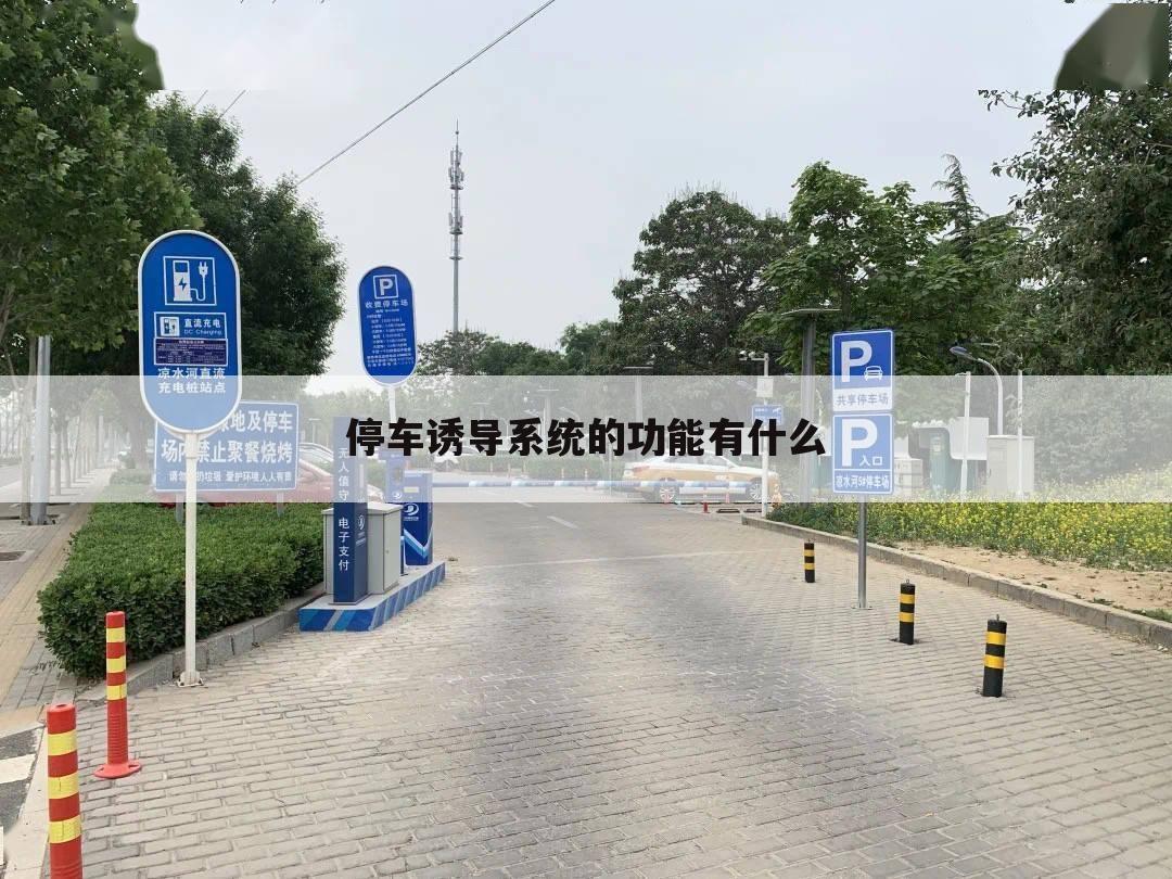 车位引导系统是哪个,车位引导系统有什么