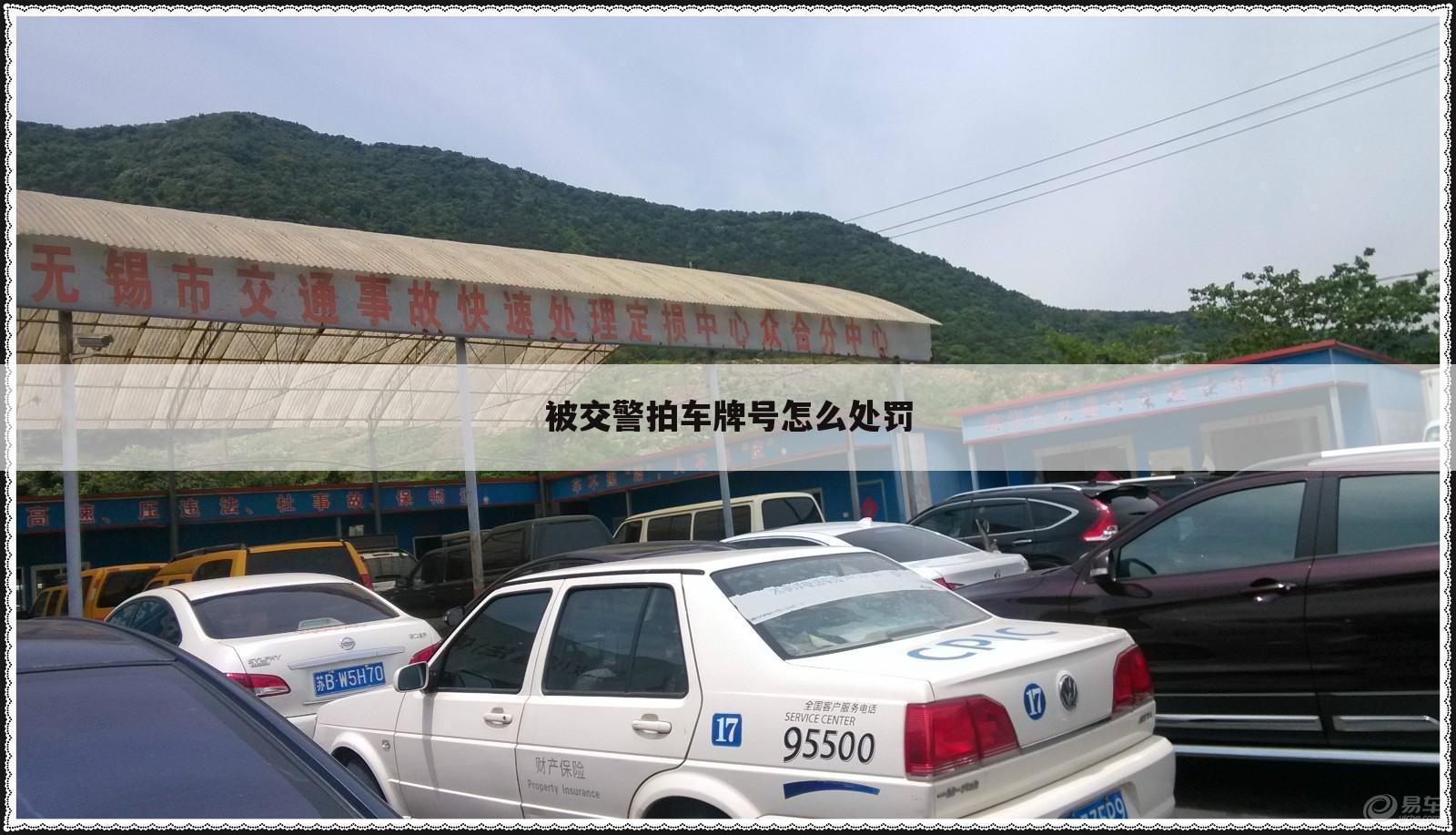 被交警拍车牌号怎么处罚