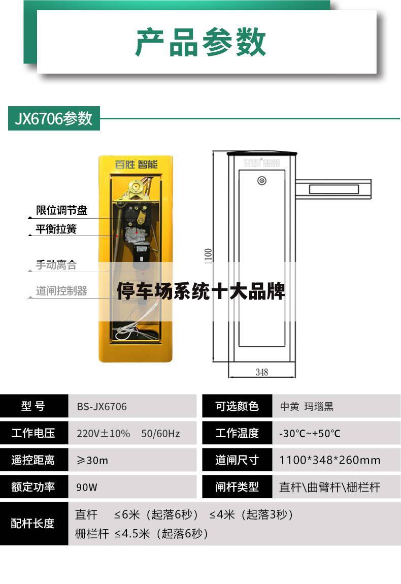 停车场系统十大品牌