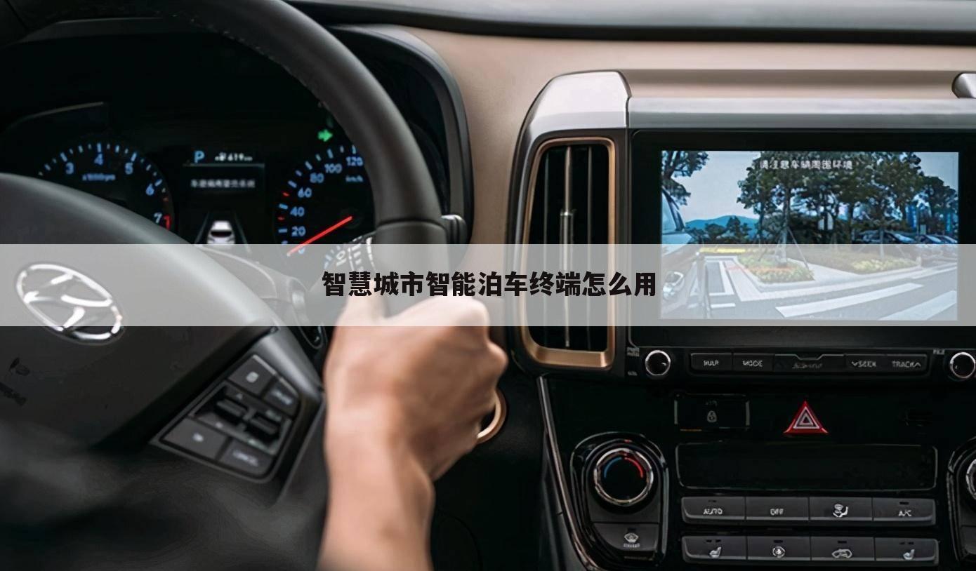 智慧城市智能泊车终端怎么用