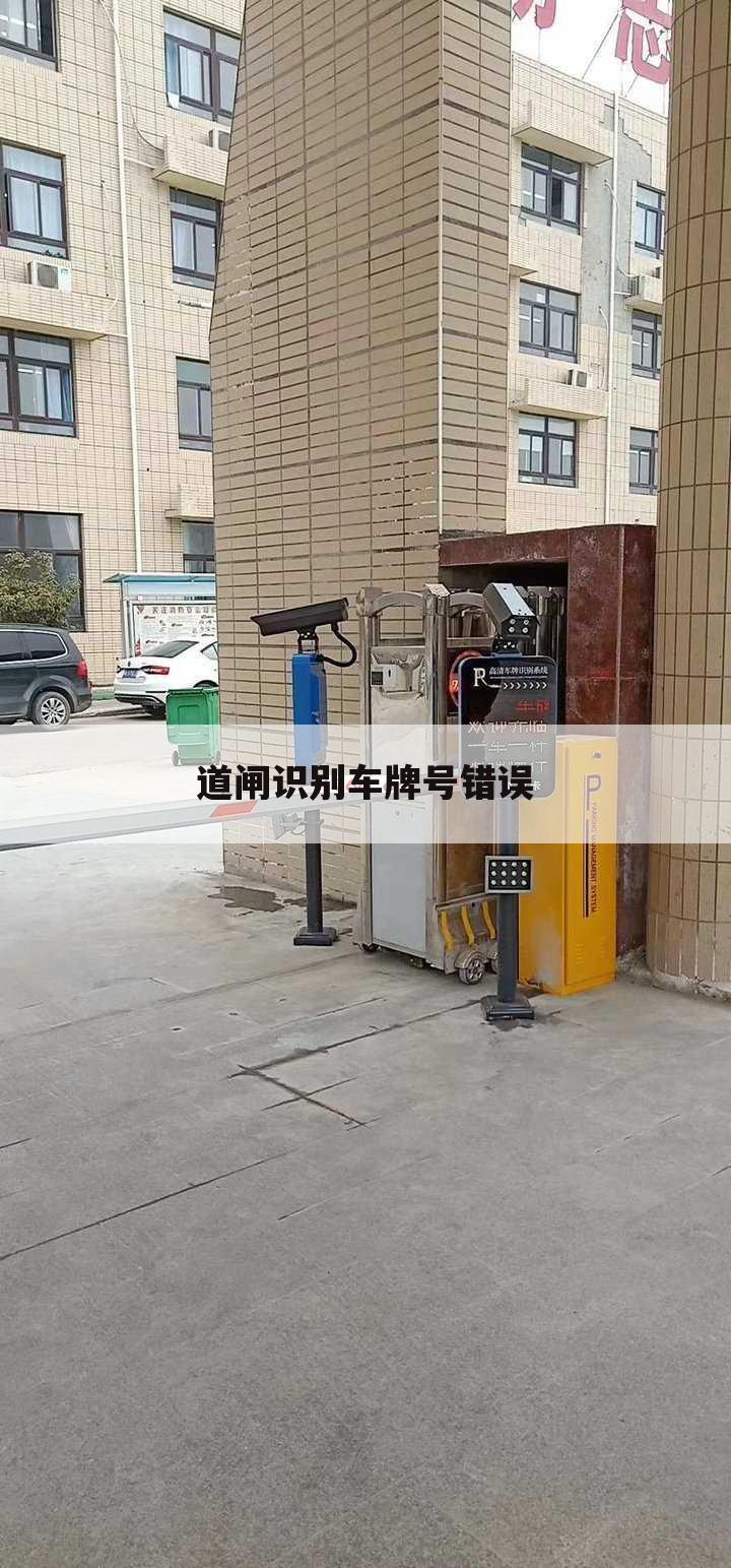道闸识别车牌号错误