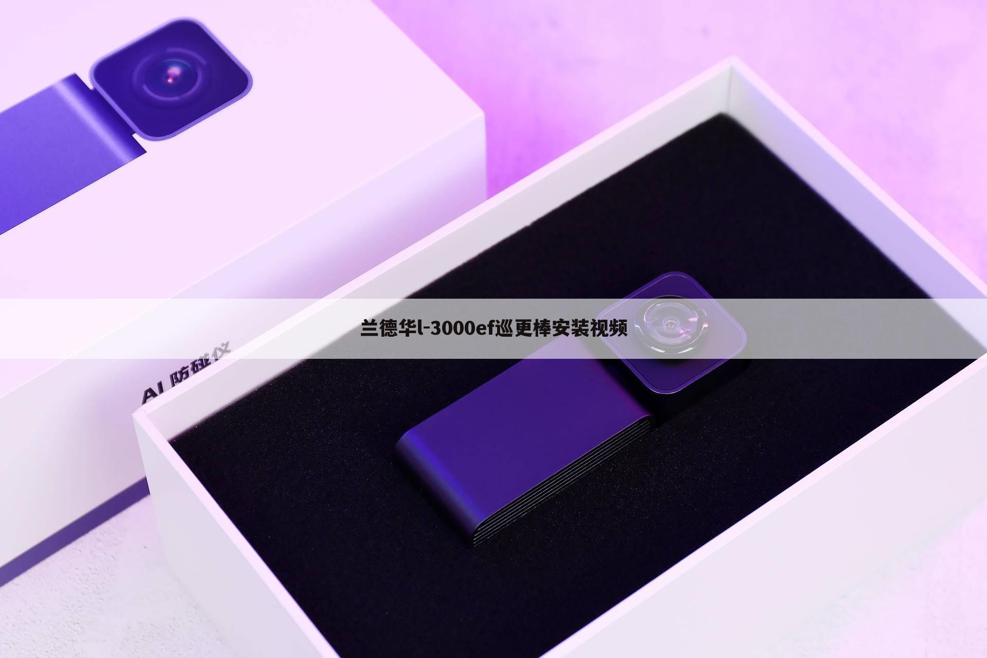 兰德华l-3000ef巡更棒安装视频