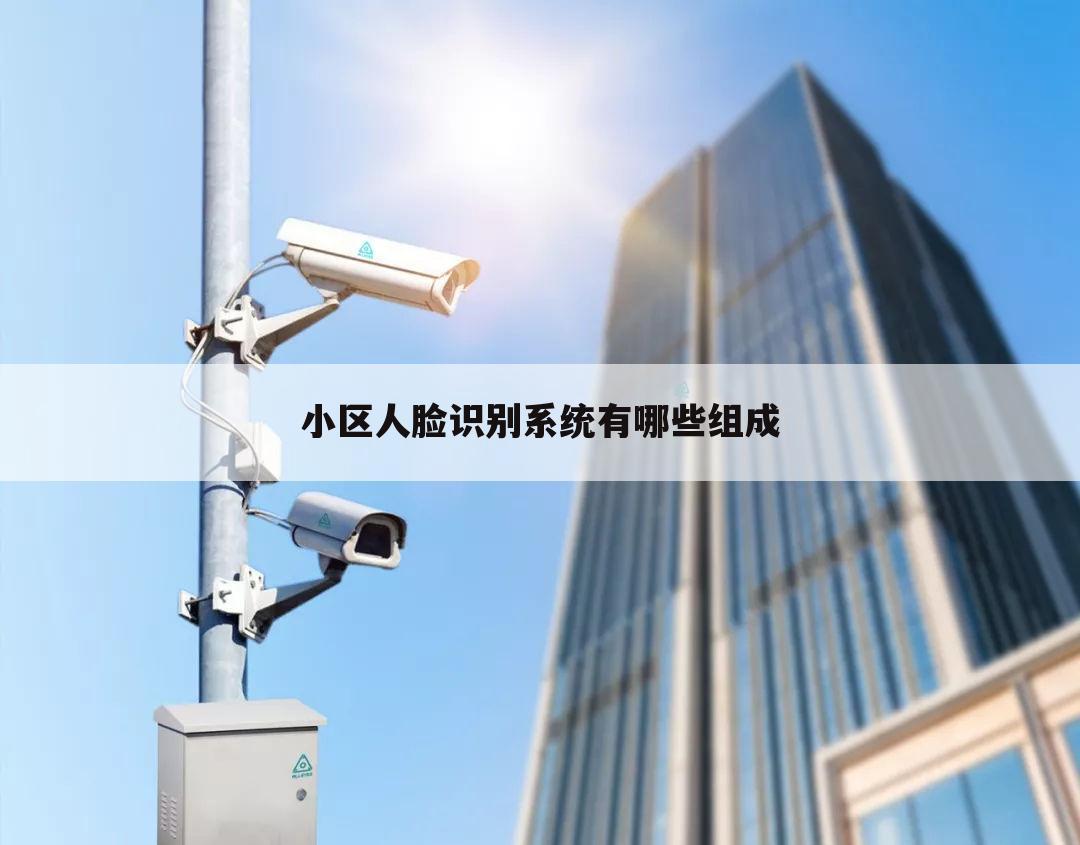 小区人脸识别系统有哪些组成