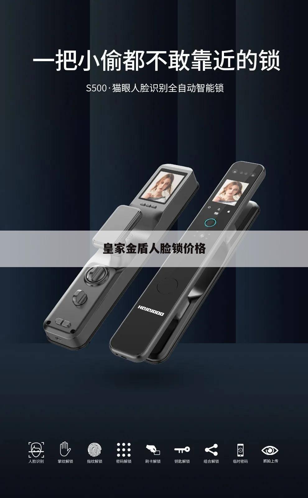 皇家金盾人脸锁价格