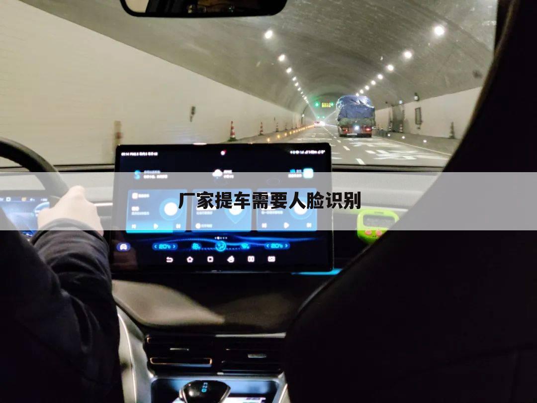 厂家提车需要人脸识别