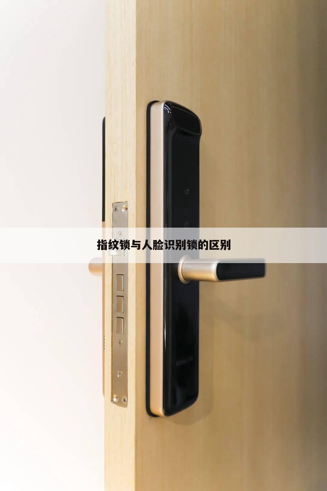 指纹锁与人脸识别锁的区别