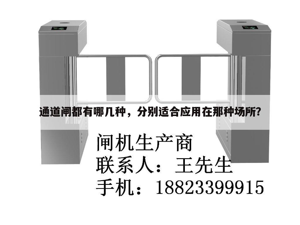 通道闸都有哪几种,分别适合应用在那种场所?