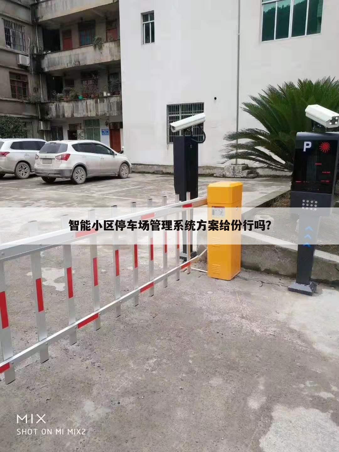 智能小区停车场管理系统方案给份行吗?