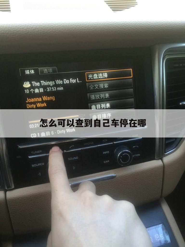 怎么可以查到自己车停在哪