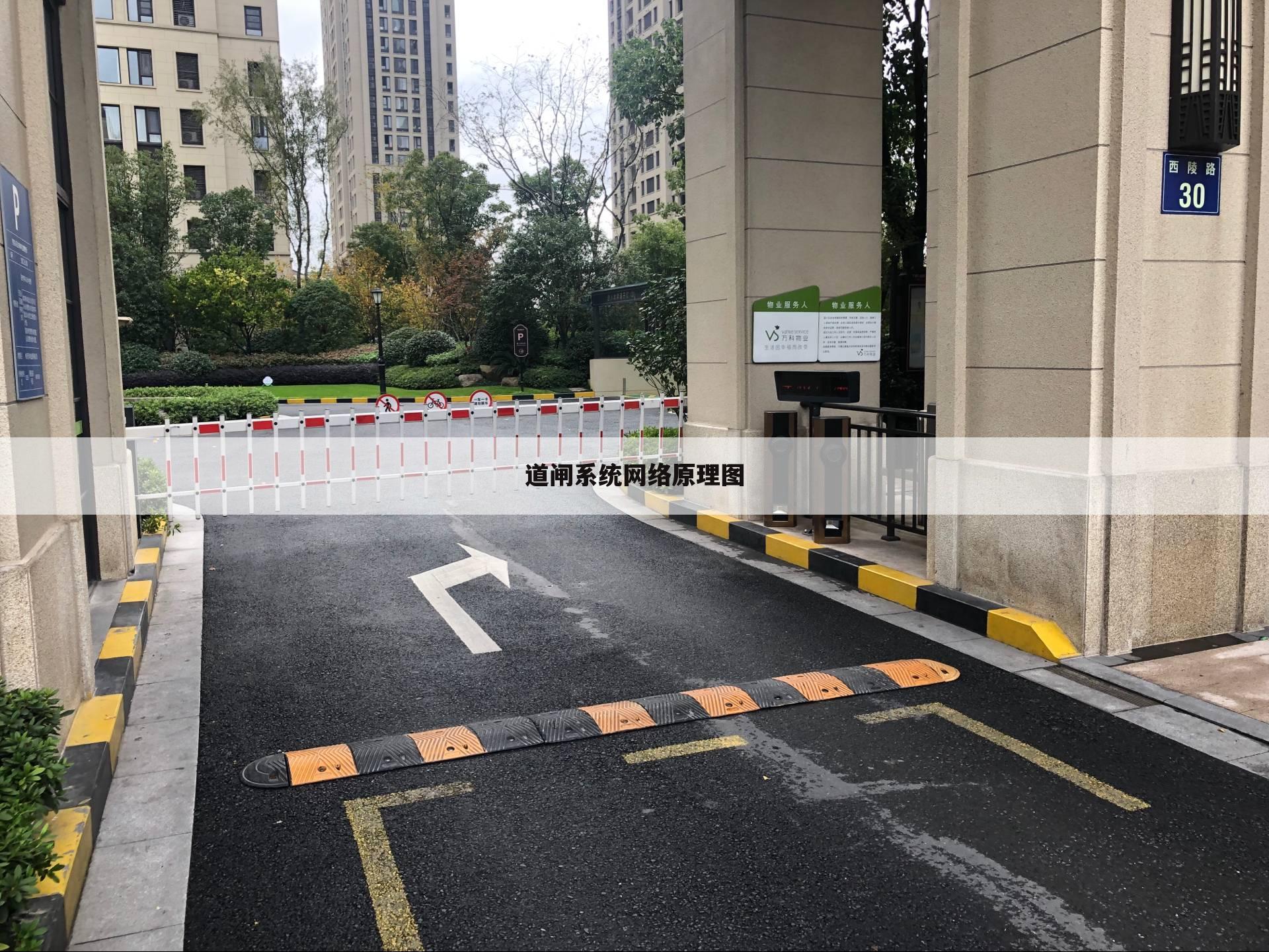 道闸系统网络原理图