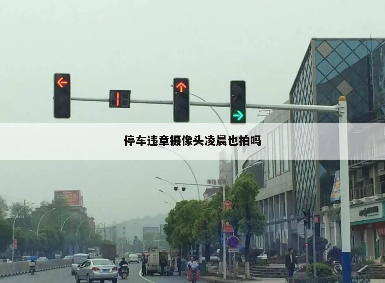 停车违章摄像头凌晨也拍吗