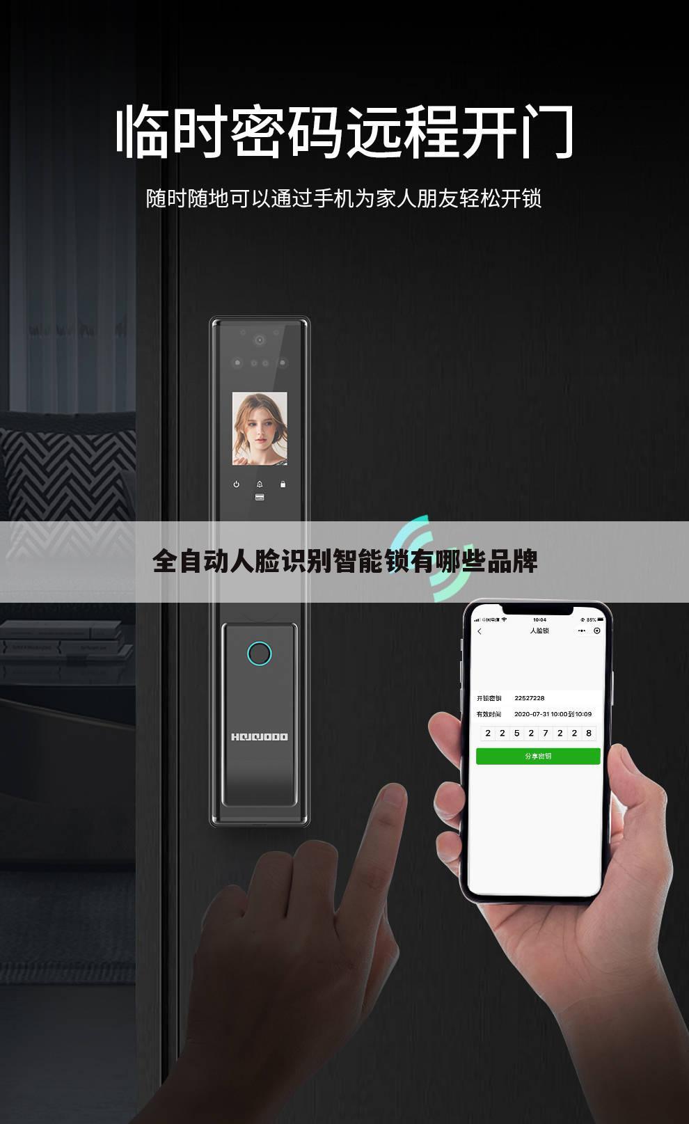 全自动人脸识别智能锁有哪些品牌
