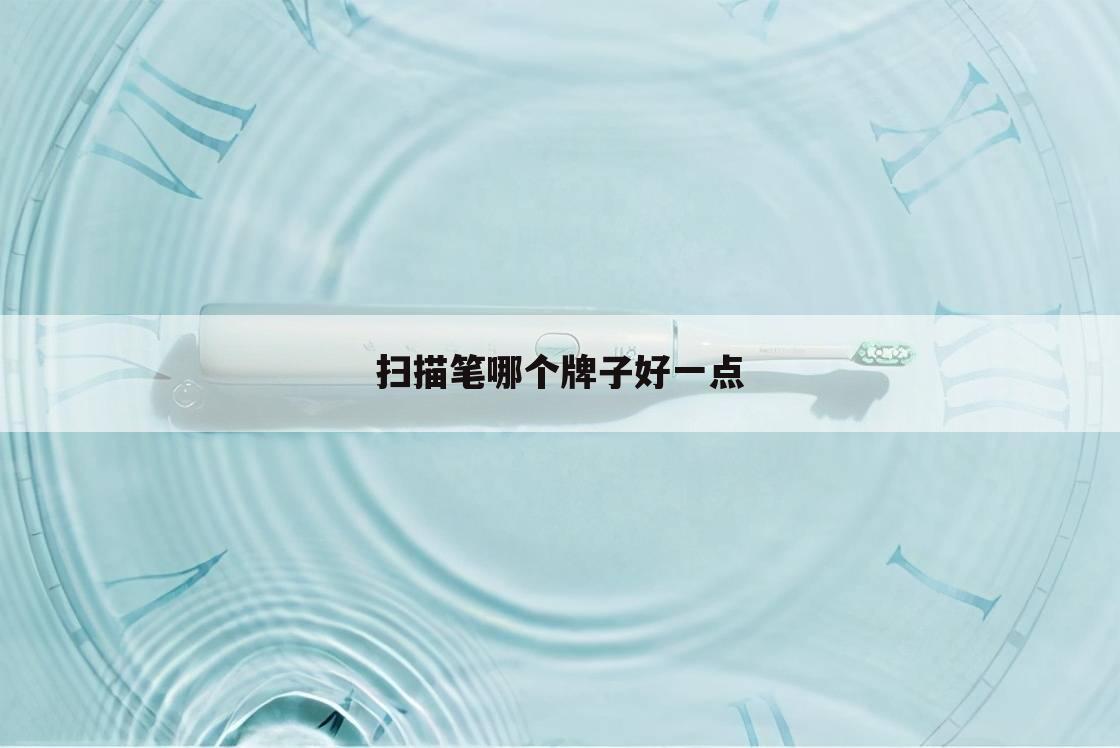 扫描笔哪个牌子好一点