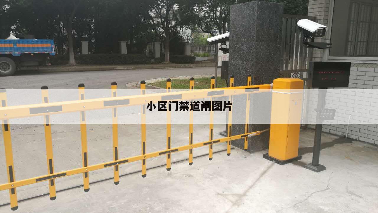 小区门禁道闸图片