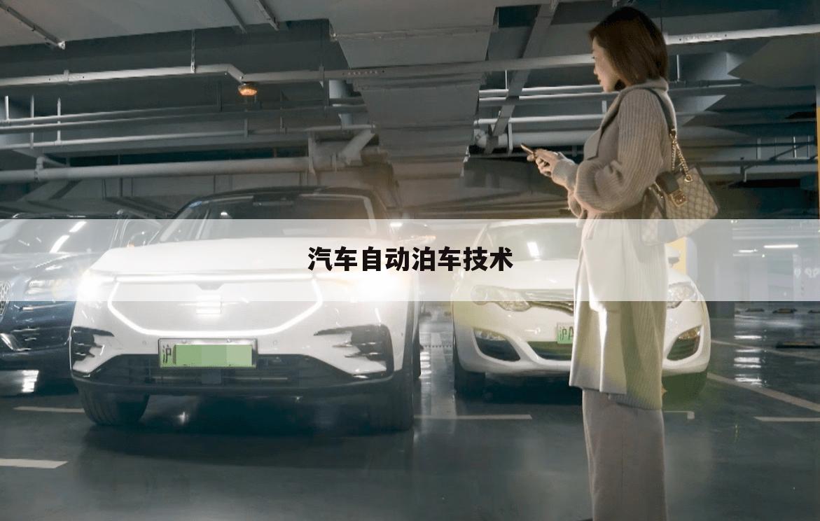 汽车自动泊车技术