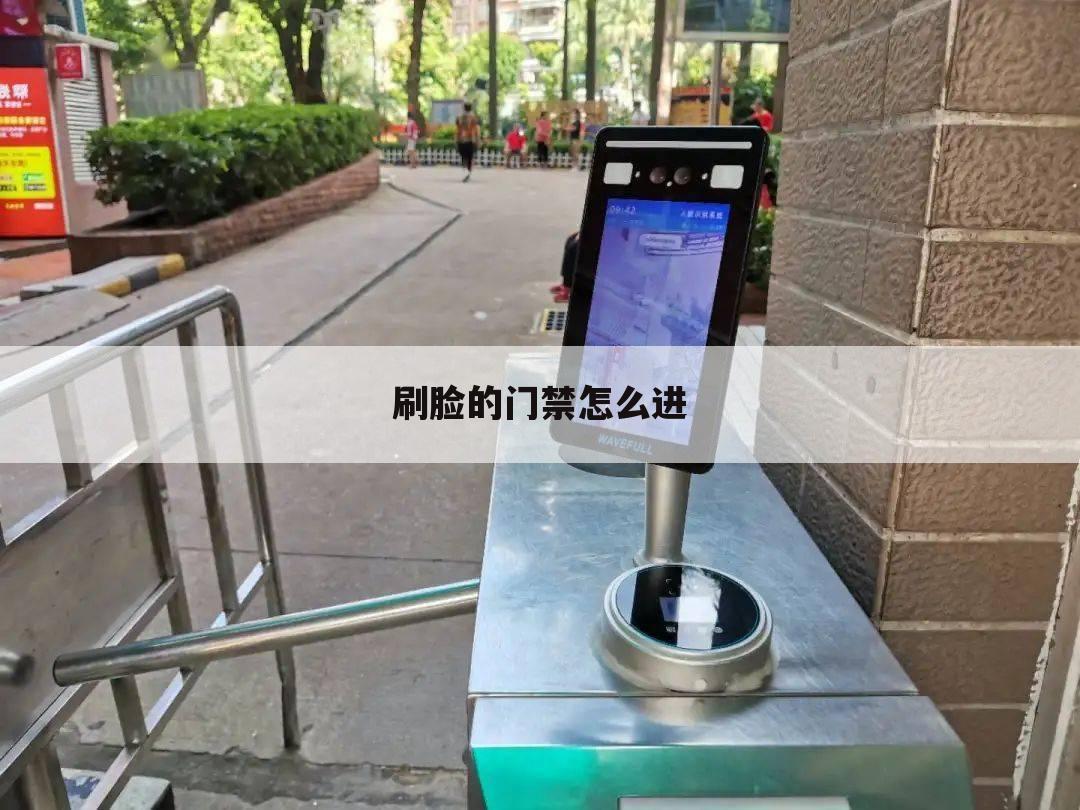 刷脸的门禁怎么进