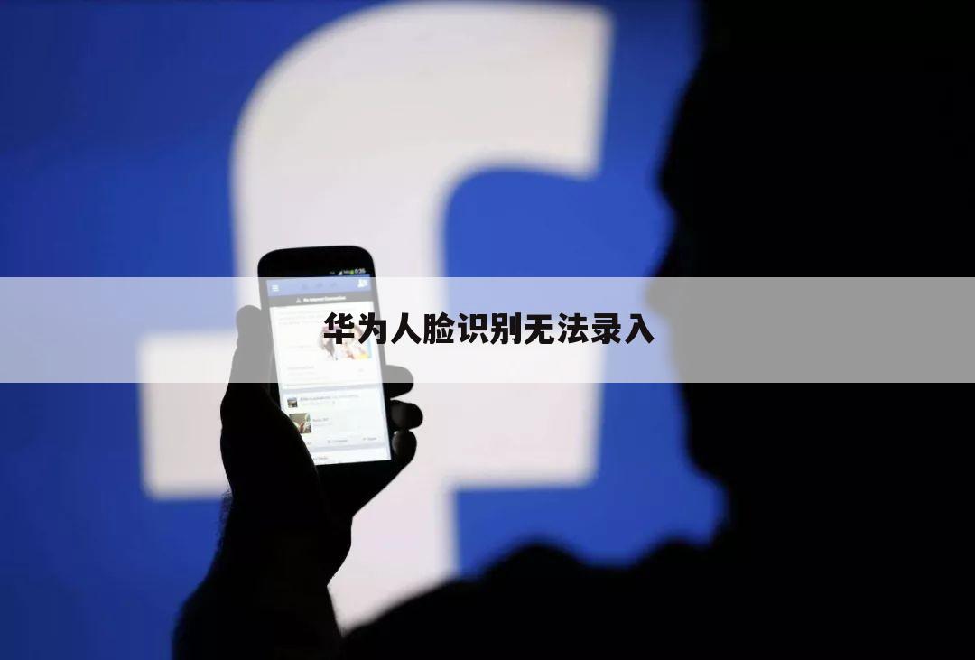 华为人脸识别无法录入