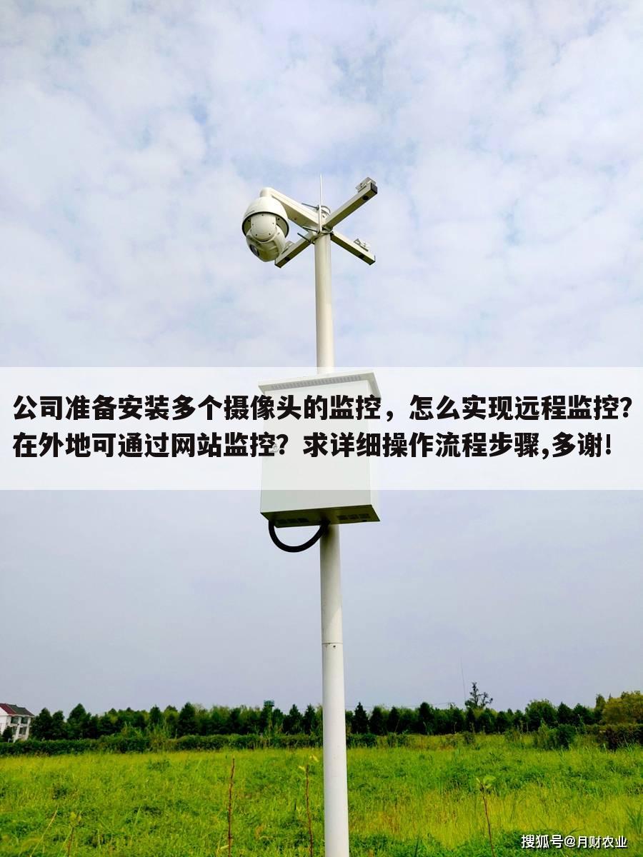 公司准备安装多个摄像头的监控,怎么实现远程监控?在外地可通过网站监控?求详细操作流程步骤,多谢!