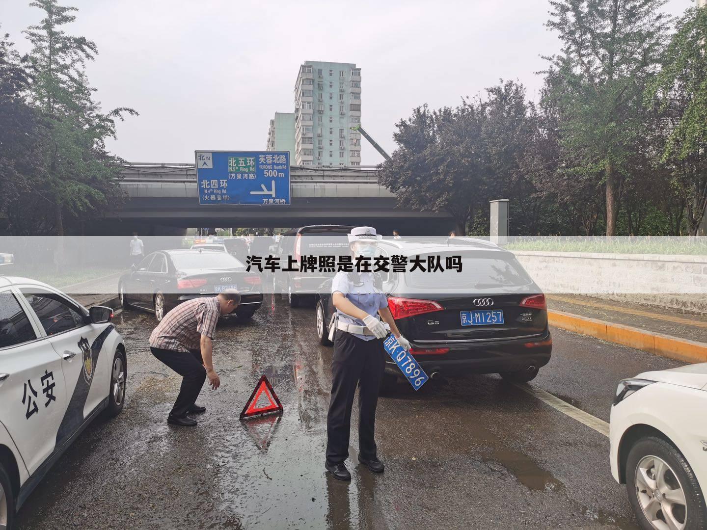 汽车上牌照是在交警大队吗