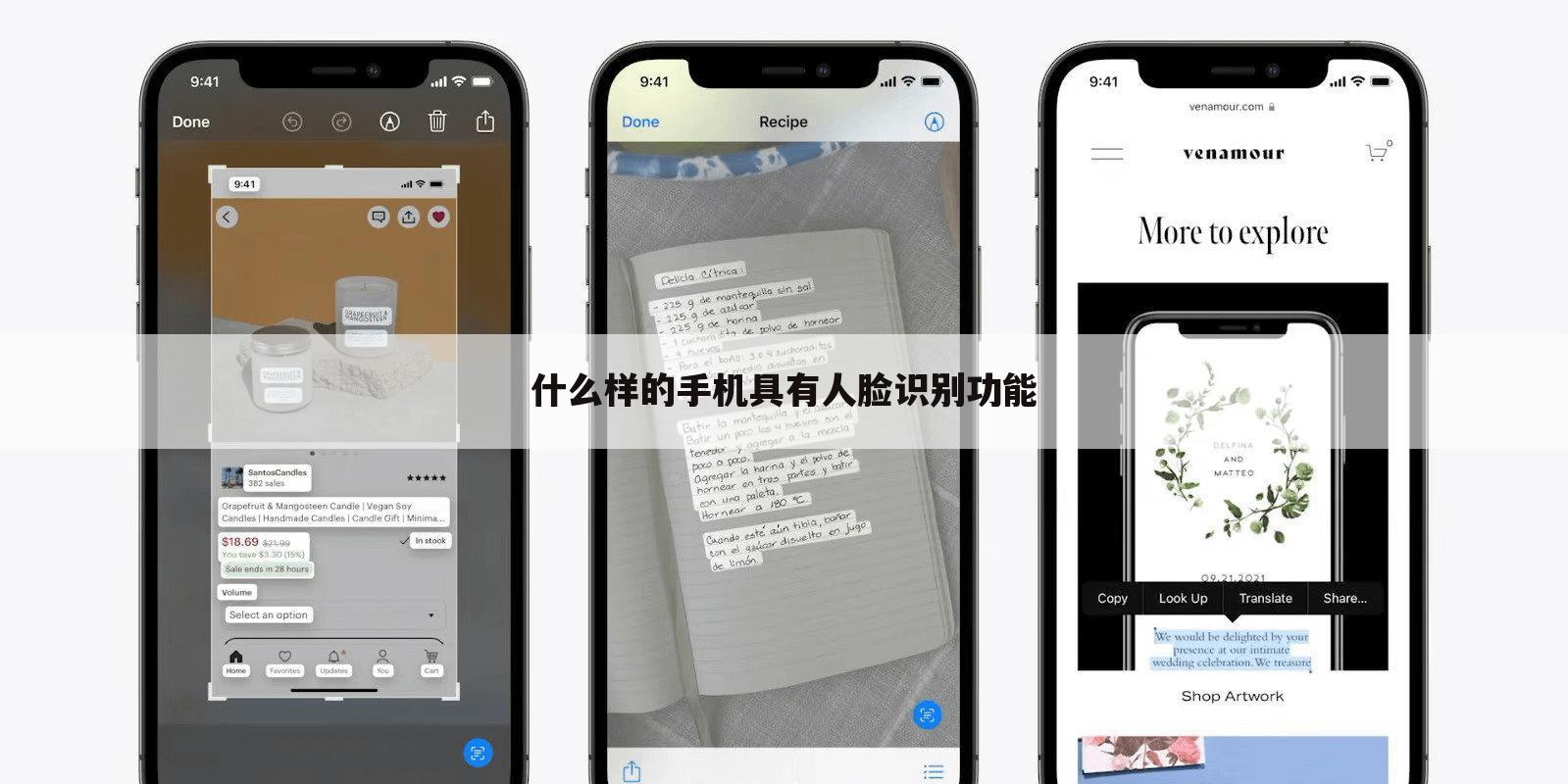 什么样的手机具有人脸识别功能