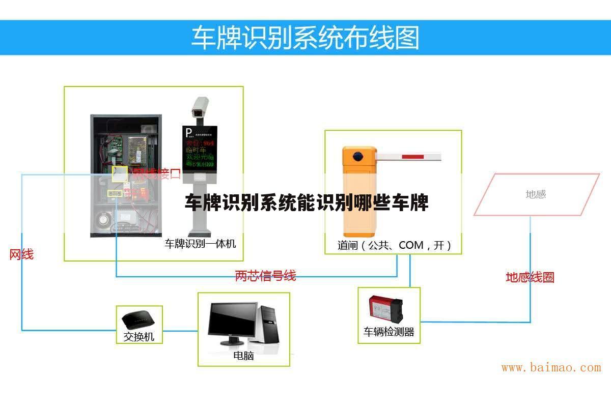 车牌识别系统能识别哪些车牌