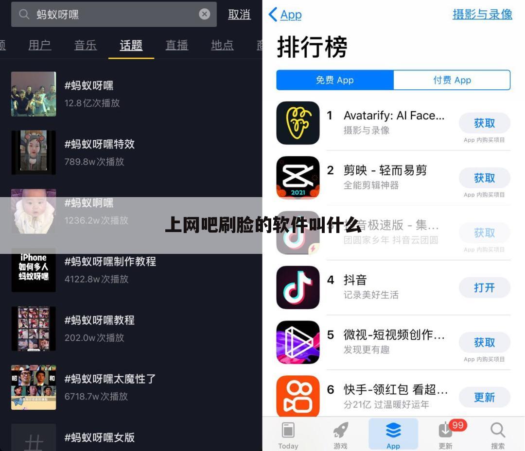 上网吧刷脸的软件叫什么